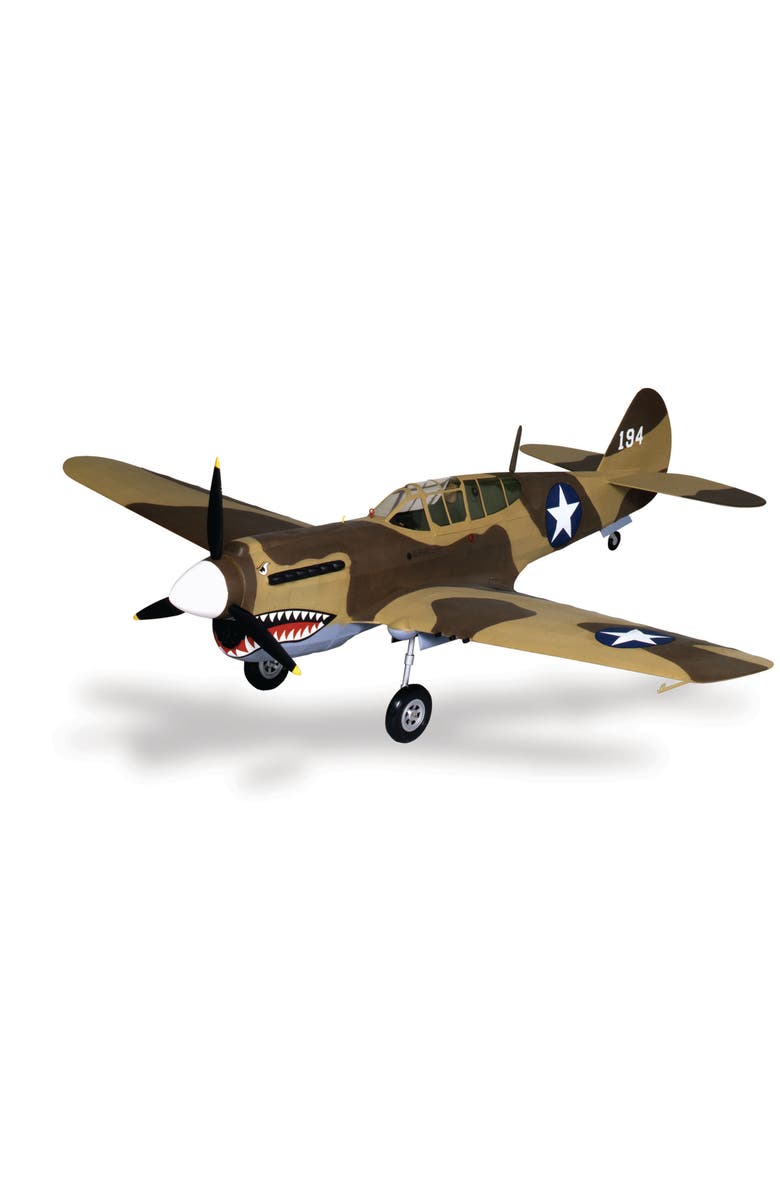 Guillow's P40 Warhawk Laser Cut Model Kit, Main, color, Multicolored