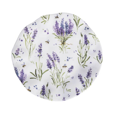 Lavender Fields Novelty Dinnerware Set of  2 Serving Plates