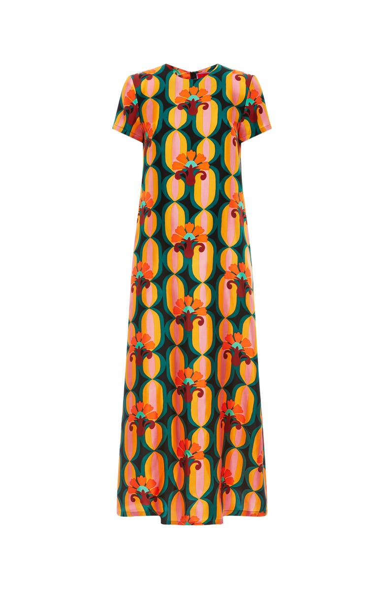 La DoubleJ Swing Dress Arcturus Blue Petrol, Alternate, color, 