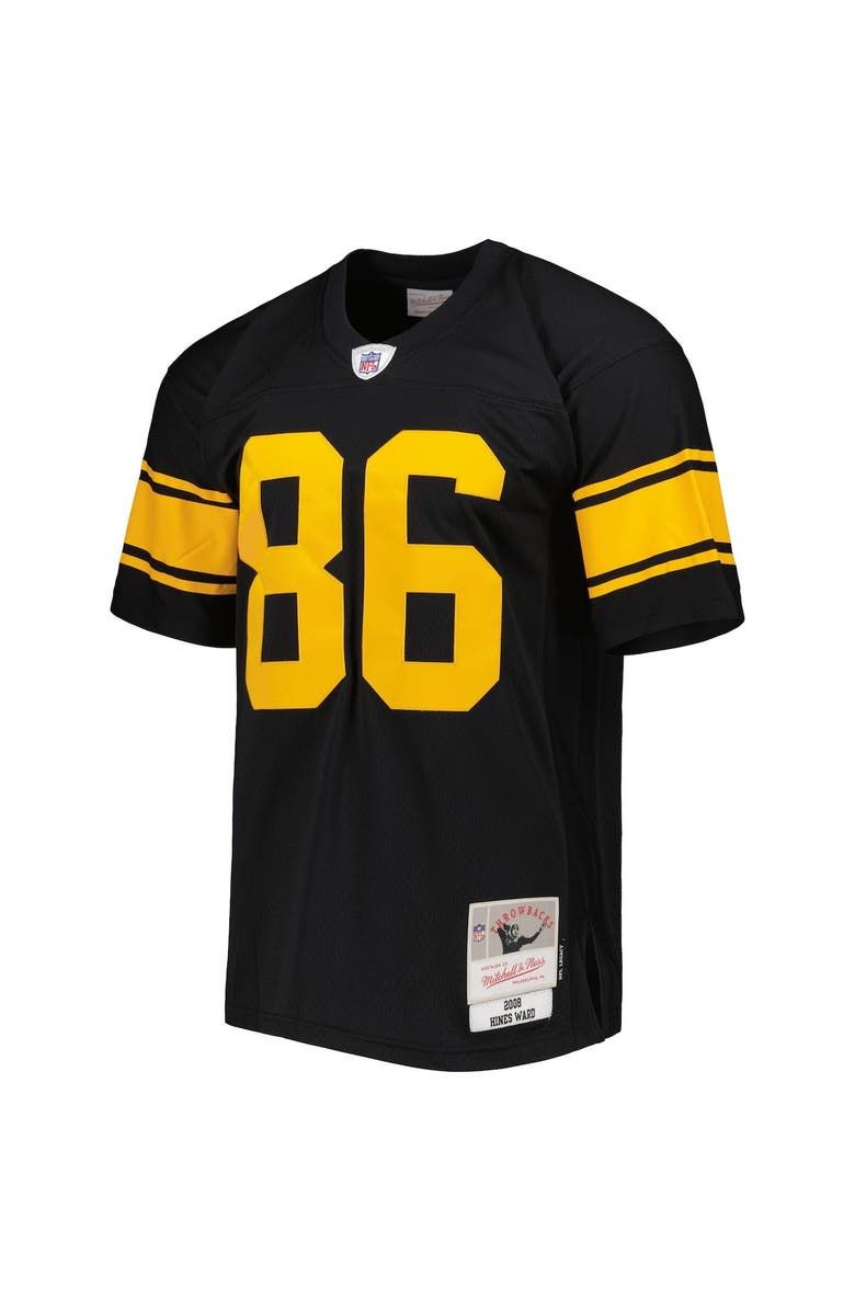Mitchell & Ness Men's Mitchell & Ness Hines Ward Black Pittsburgh Steelers Legacy Replica Jersey, Alternate, color, Black