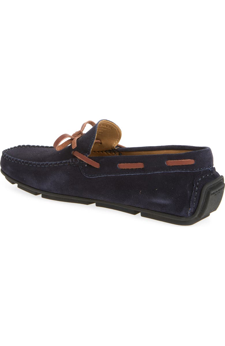 Bruno Magli Viaggio Driving Loafer, Alternate, color, Navy Suede