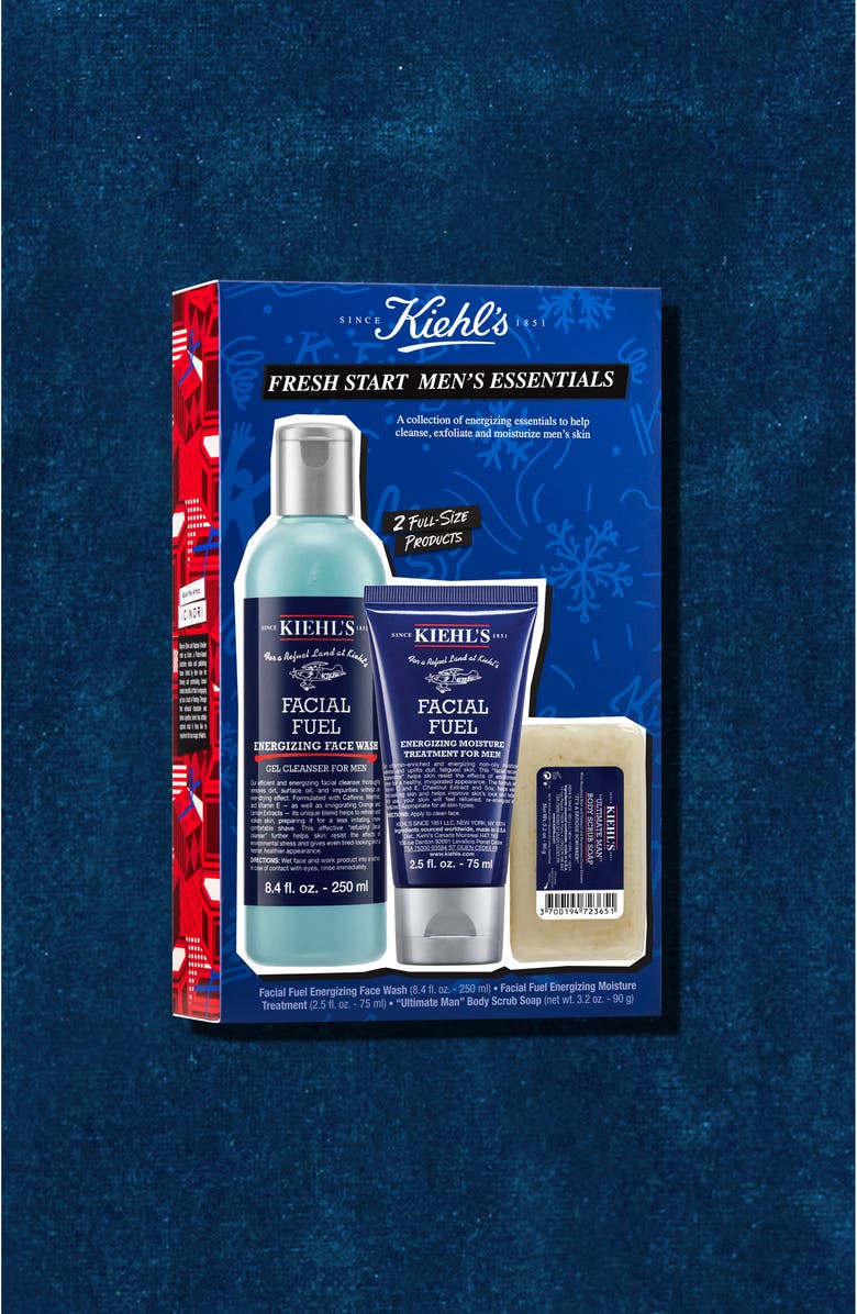 Kiehl's Since 1851 Men's Energizing Essentials Gift Set $70 Value, Alternate, color,