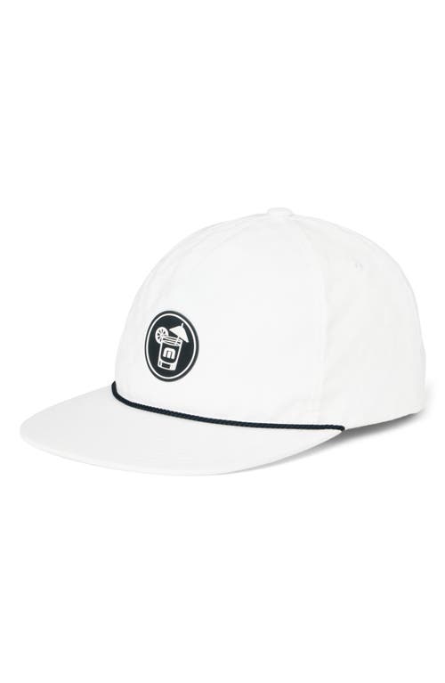 Travismathew Margarita Pitcher Snapback Baseball Cap In Neutral