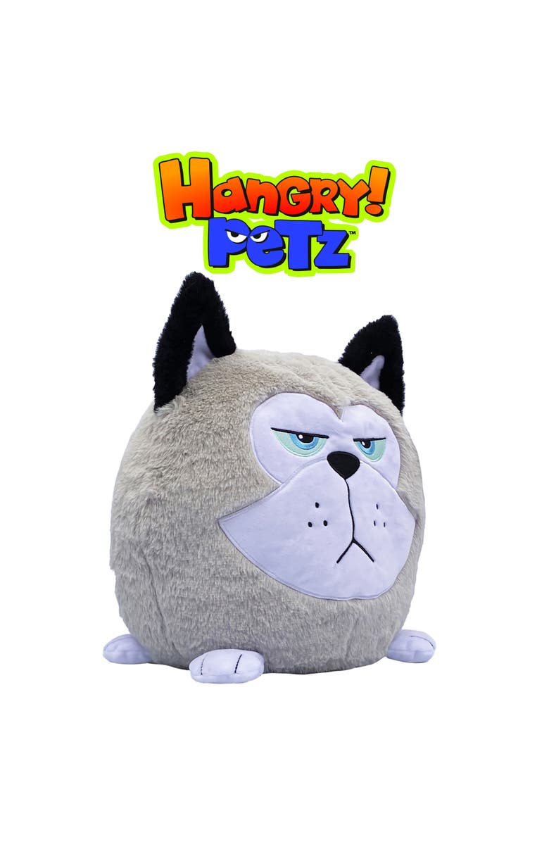 Hangry Petz Cooper Husky 12 Inch Animal Plush, Alternate, color, Multicolored