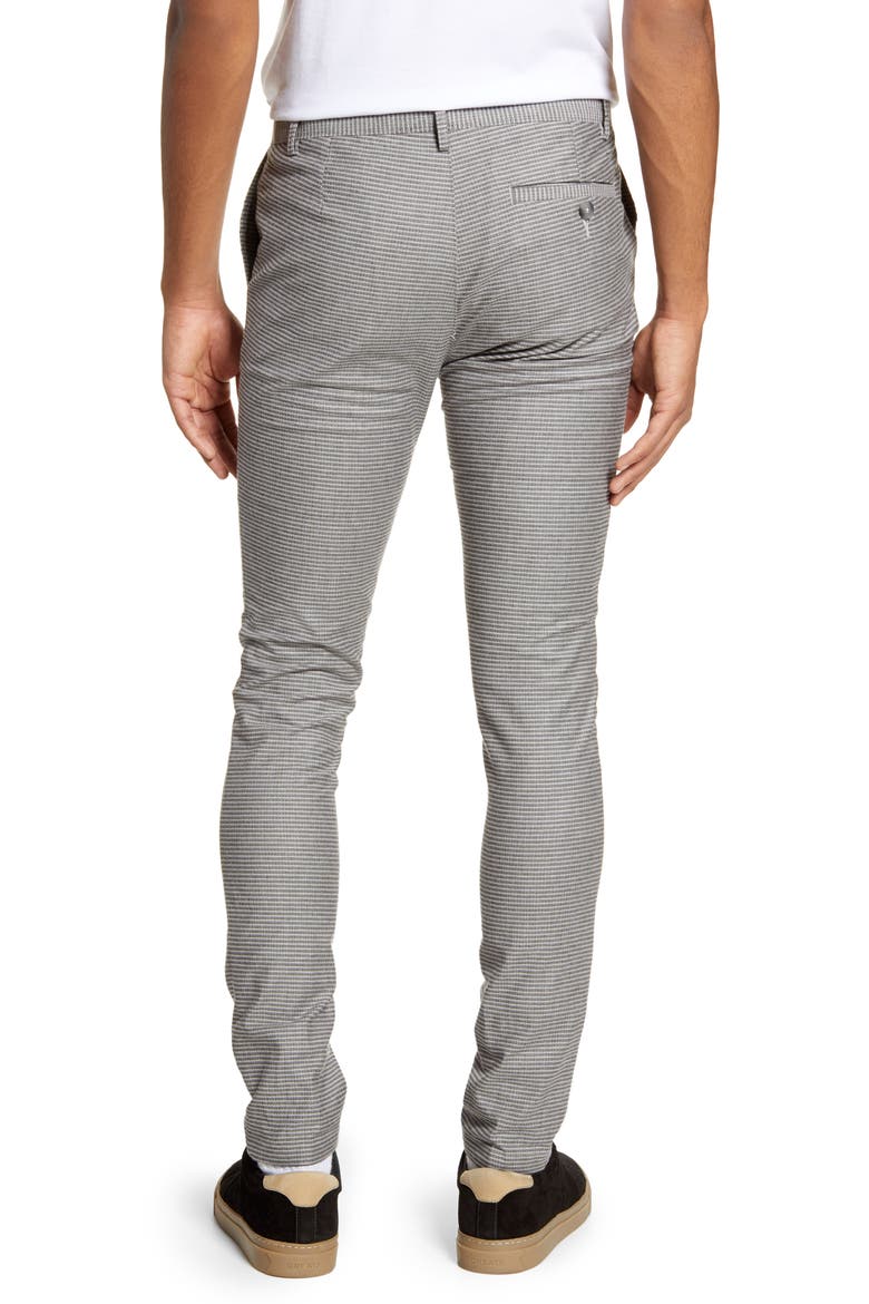 Stretch Skinny Fit Chinos, Alternate, color, GREY