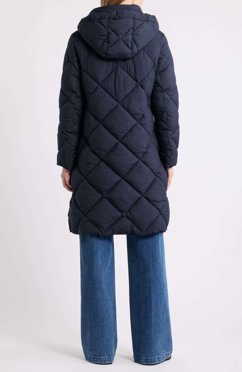 Sam Edelman Hooded Puffer Coat, Alternate, color, Navy