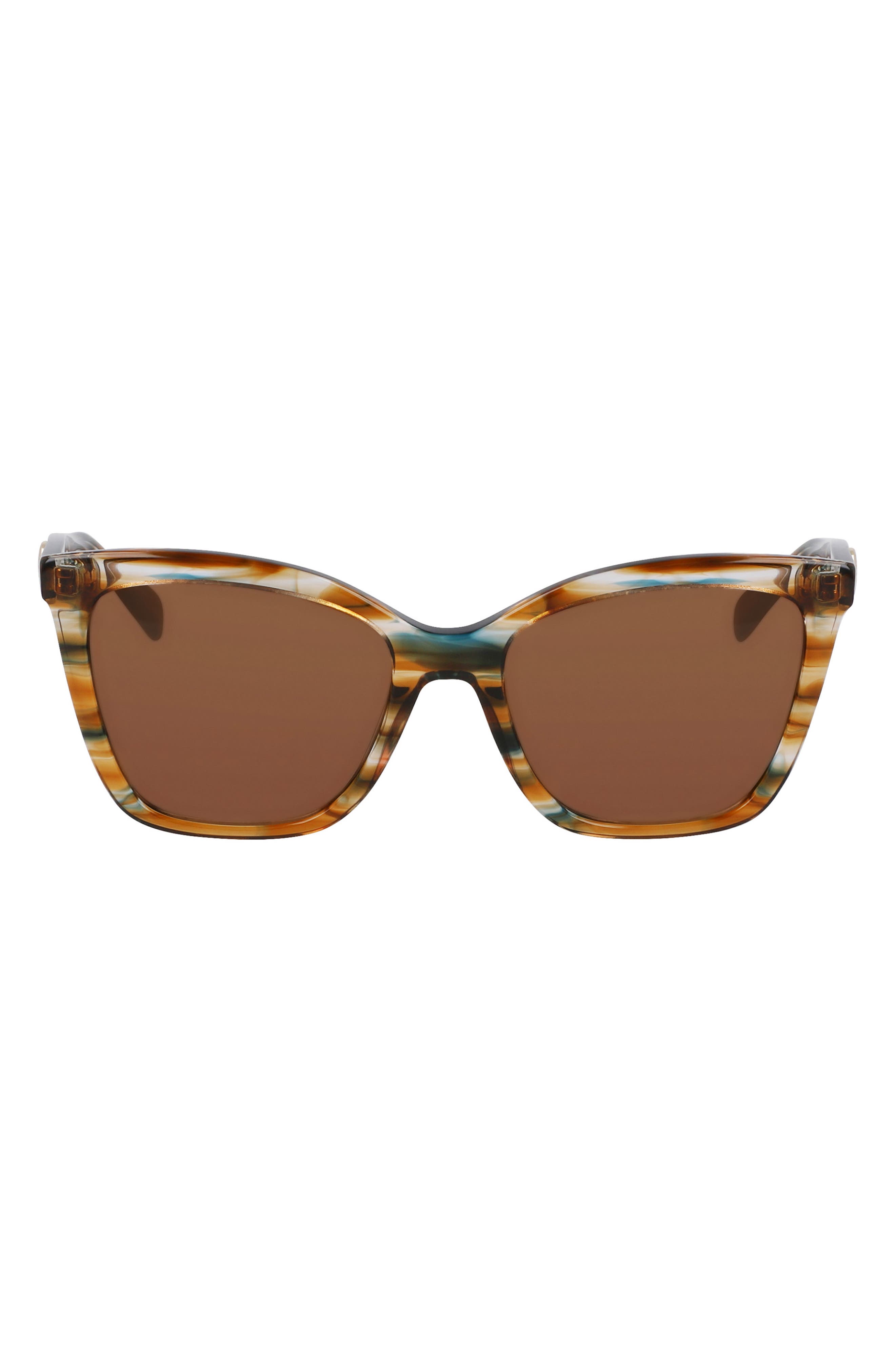 selected STRIPED BROWN/ PETROL