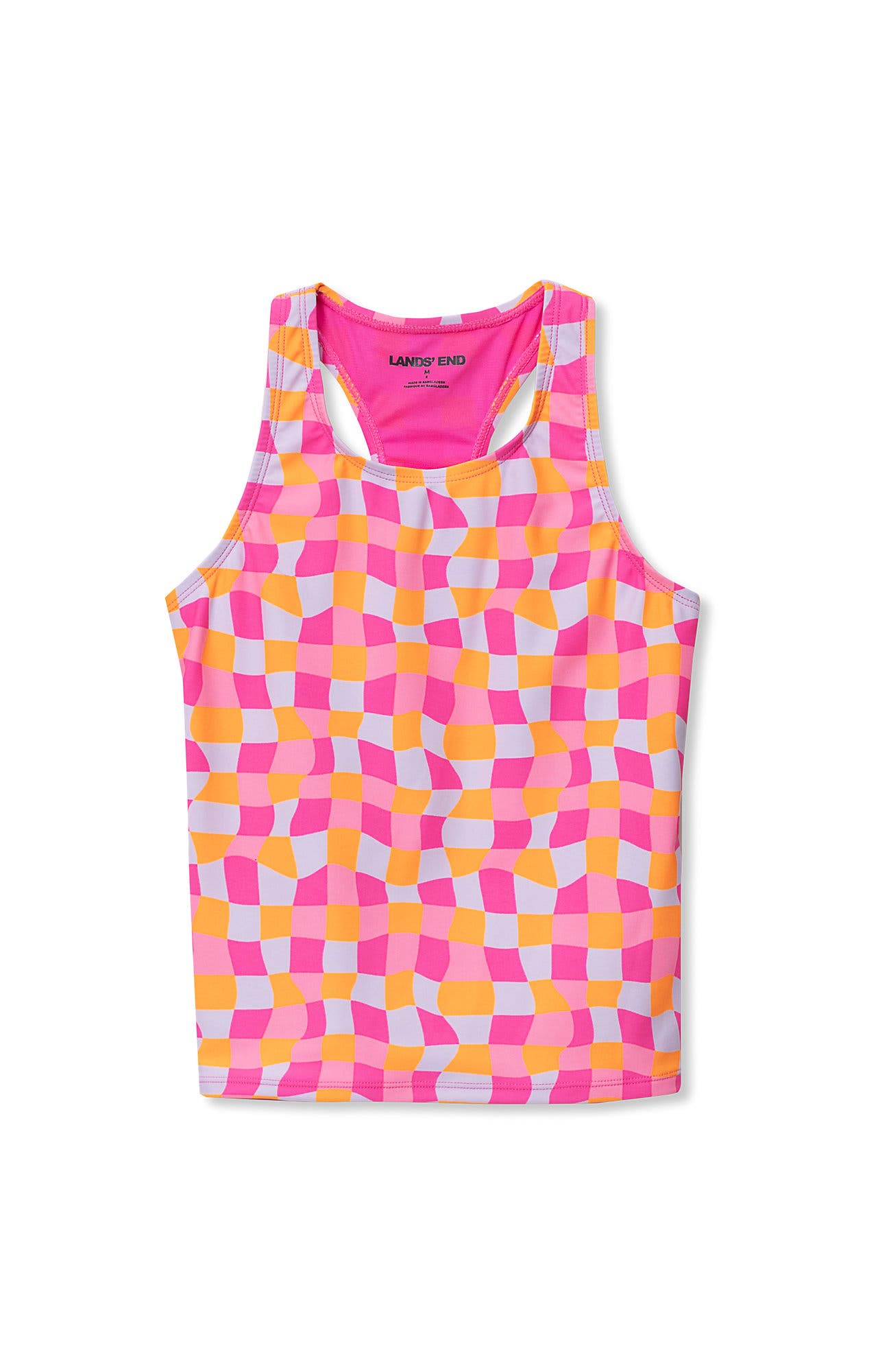 Pink/Orange Check