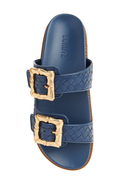 SCHUTZ SCHUTZ ENOLA WOVEN STRAP SANDAL