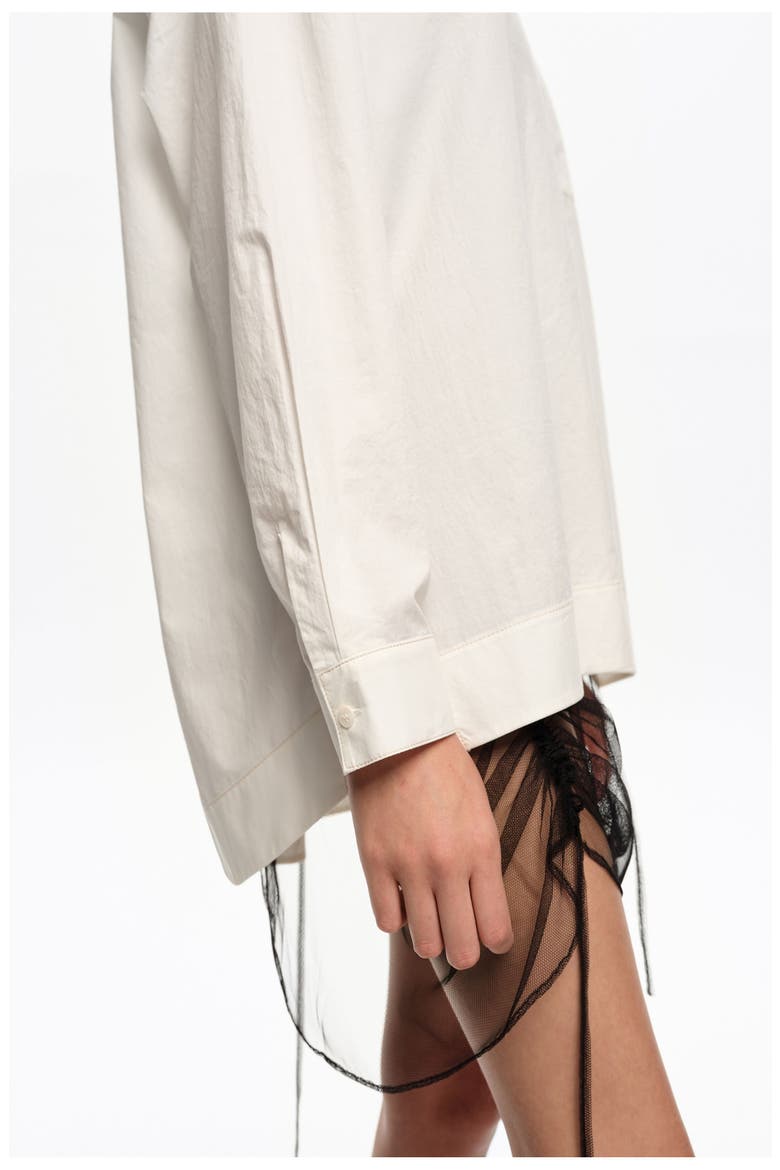 Cotton Shirt, Alternate, color, IVORY