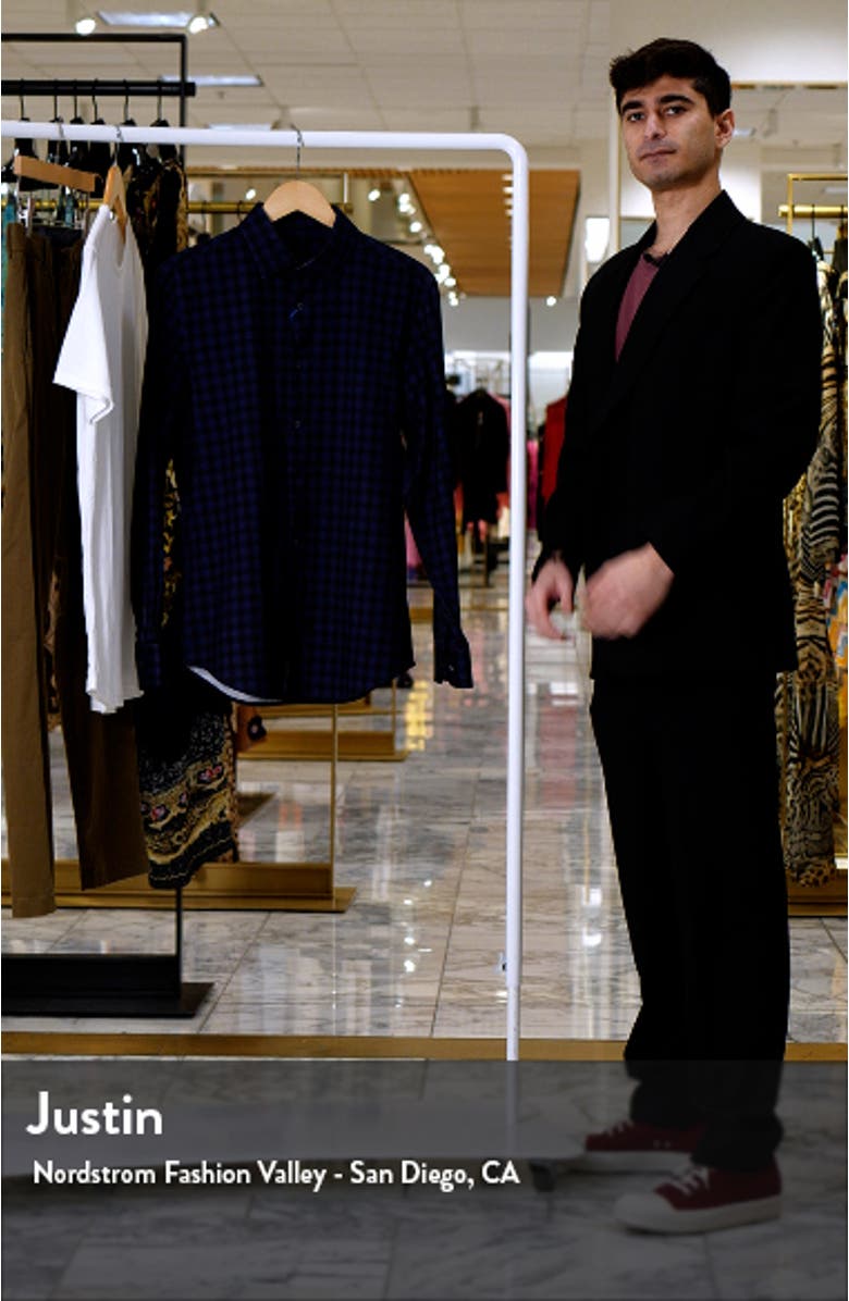 OoohCotton<sup>®</sup> Check Button-Up Shirt, sales video thumbnail