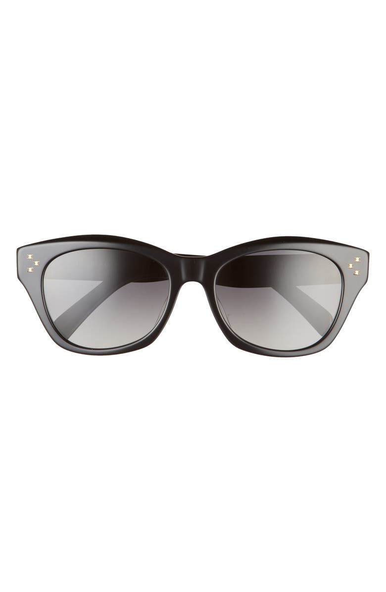 CELINE Mini Triomphe 55mm Round Sunglasses, Main, color, 