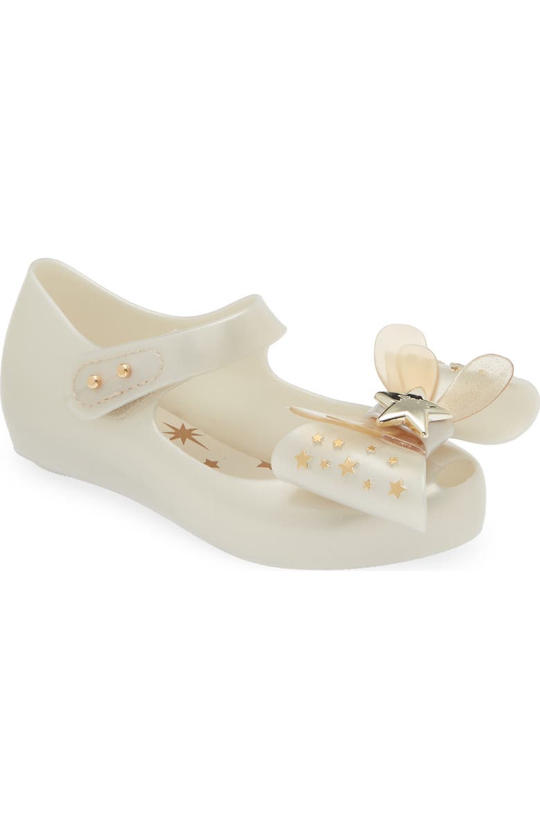 Melissa Kids' Mini Ultragirl Star II Mary Jane, Main, color, White