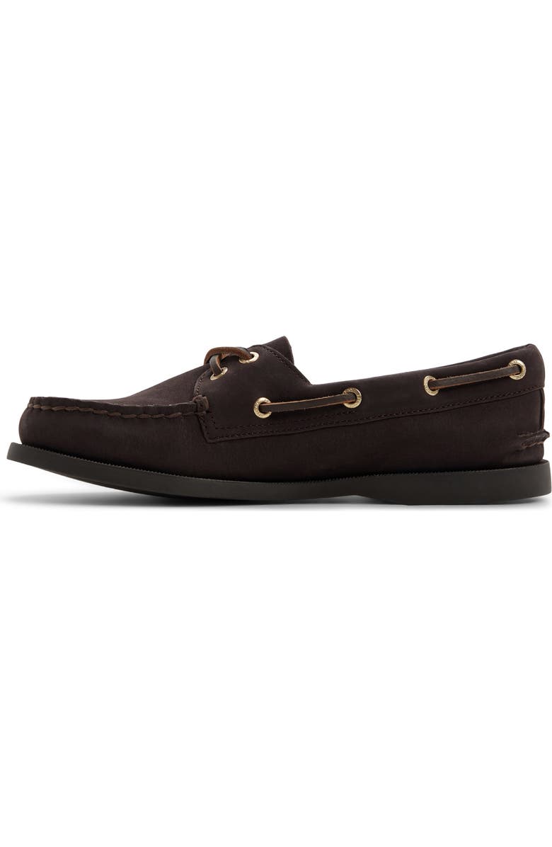 Sperry Authentic Original 2-Eye Boat Shoe, Alternate, color, Dark Brown