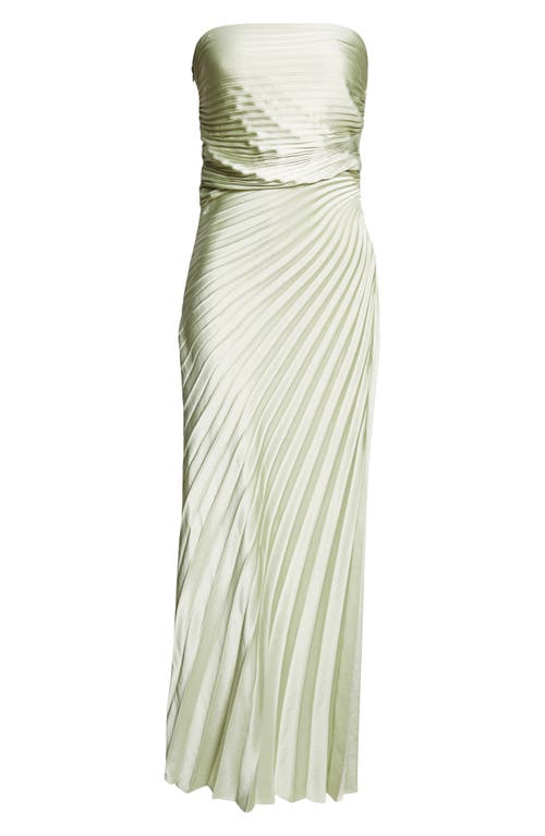 A.L.C A.L.C. LAYLA STAPLESS PLEATED GOWN