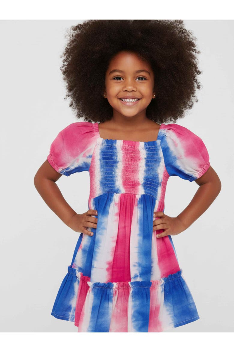 Kids Anu Smocked Dress, Main, color, Multi