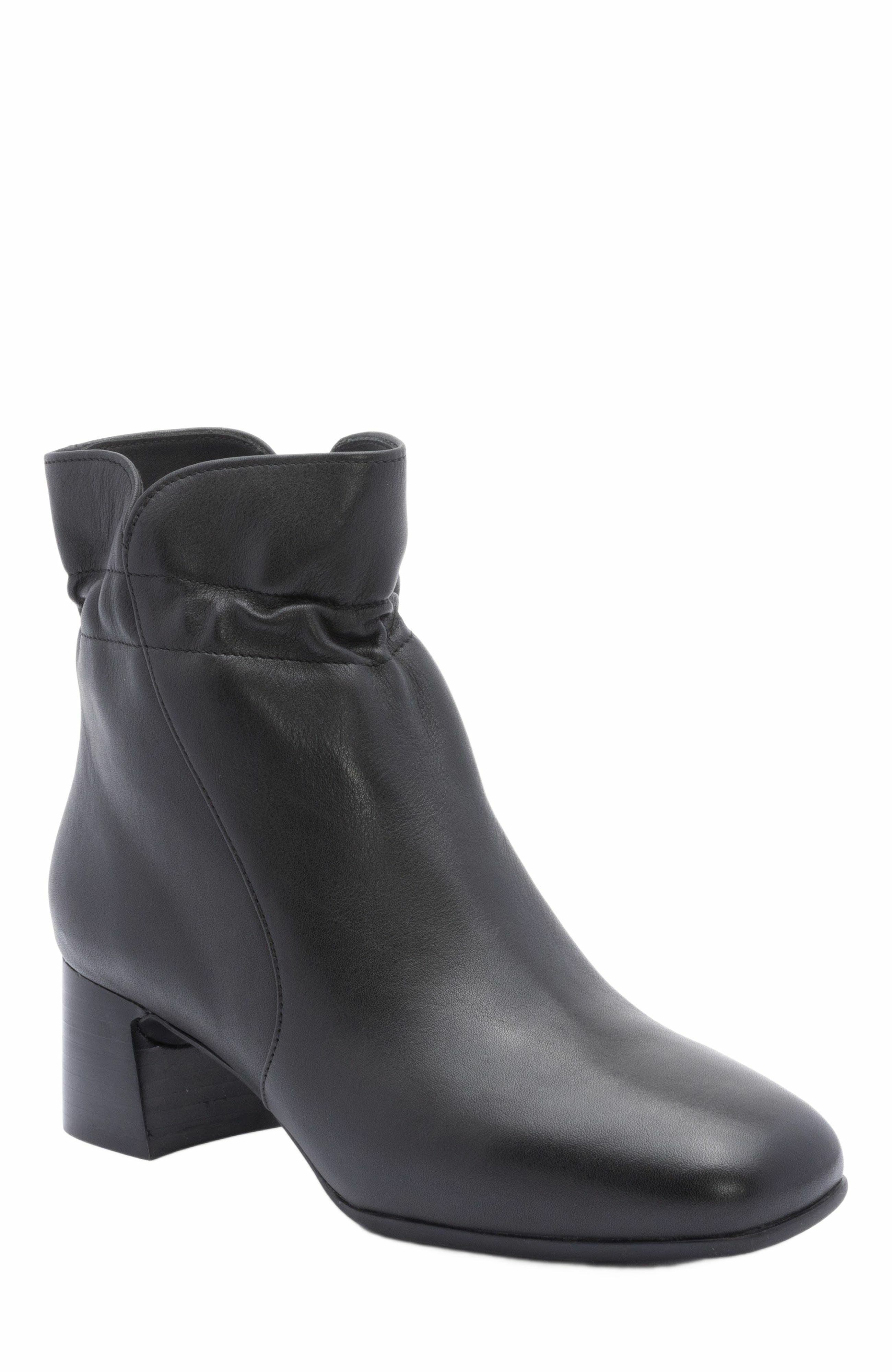 ABEO Avenue Mid Boot, Main, color, Black Nappa - Regular