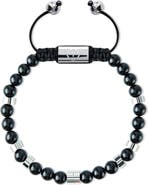 TORRELA Rounded Onyx Beaded Bracelet