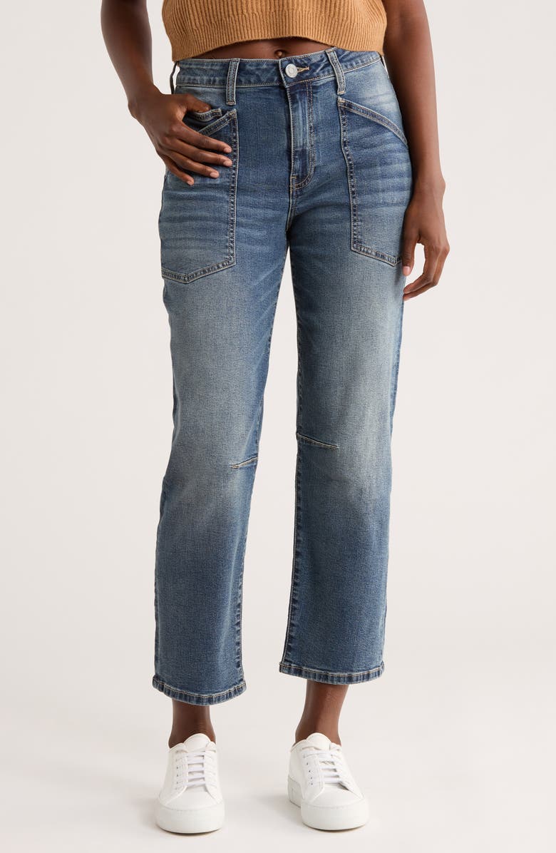 KUT from the Kloth Shay Barrel Jeans, Main, color, Waterlily