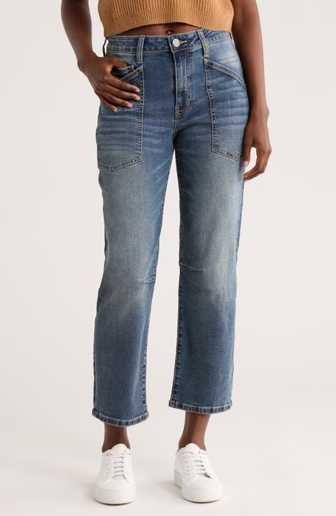 Shay Barrel Jeans (Waterlily)