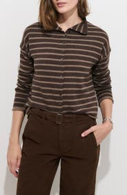 Alex Mill Taylor Mariner Stripe Cardigan