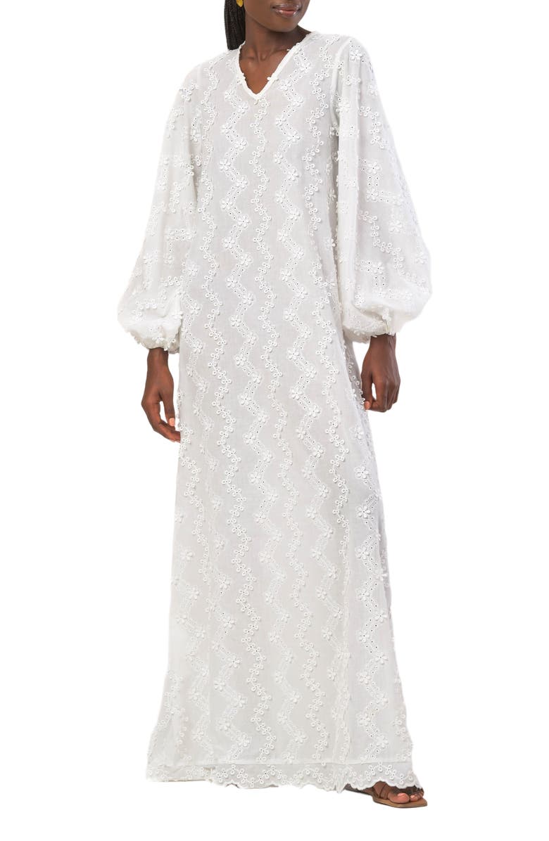 DIARRABLU Tia Dress, Main, color, Byu Blanc