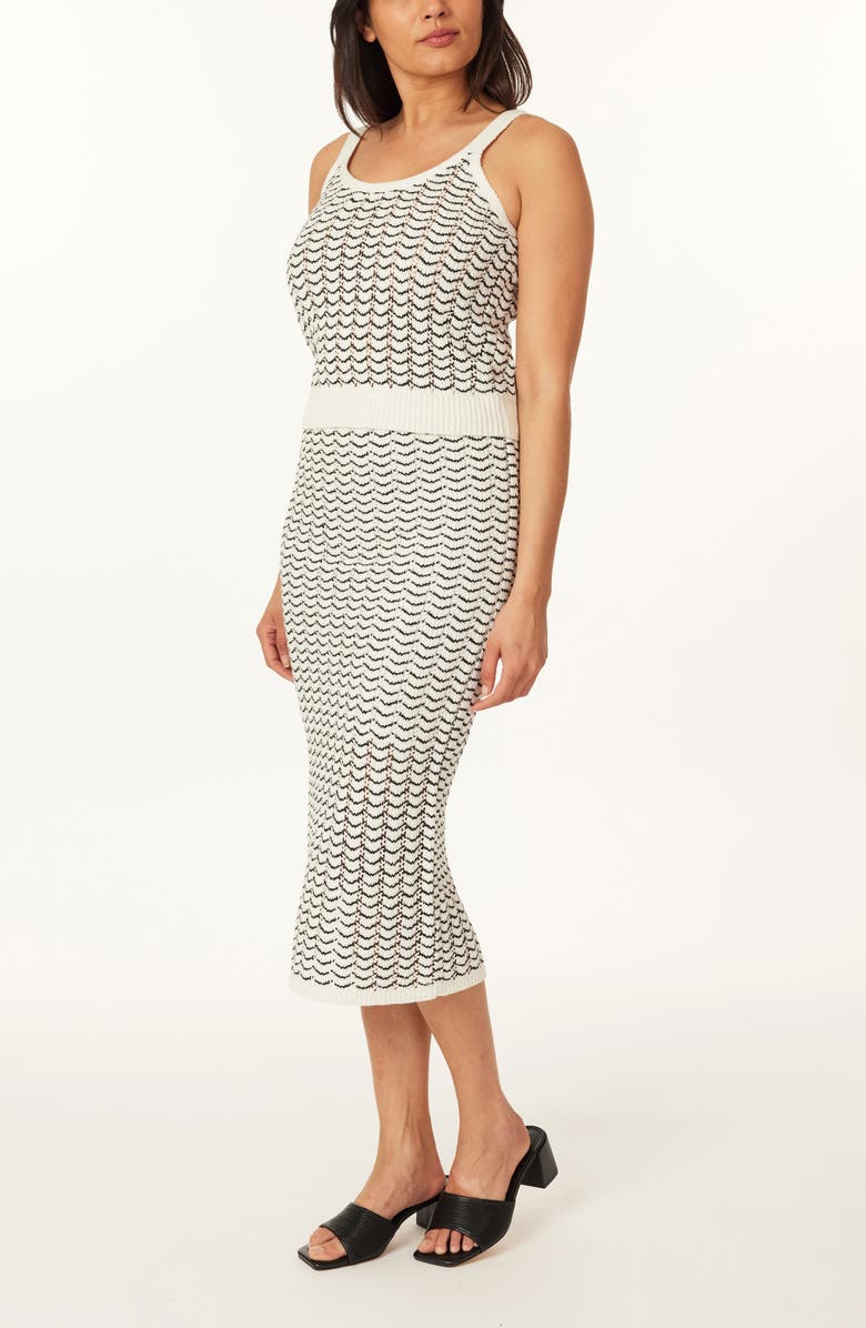 Scotch & Soda Scallop Knit Sweater Tank, Alternate, color,