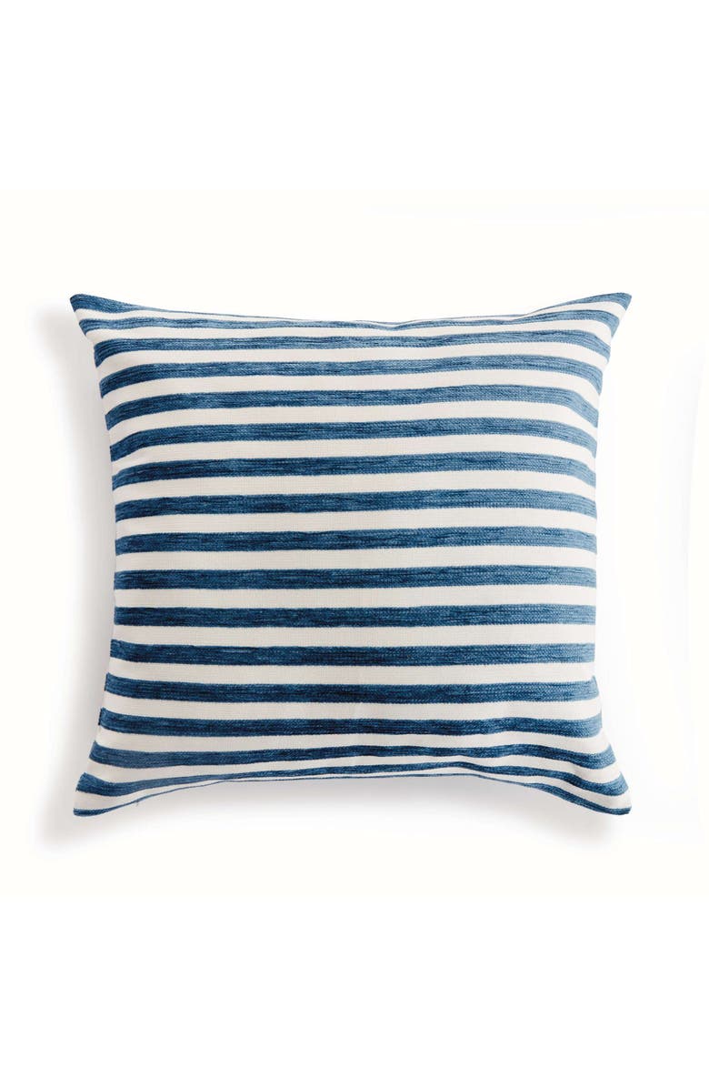 Napa Home & Garden Gideon Square Indoor-Outdoor Pillow 24", Main, color, Blue