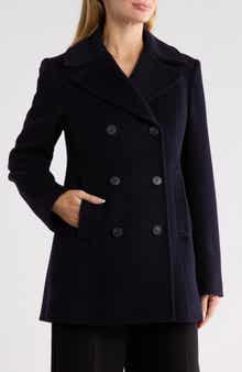 Wool Blend Peacoat