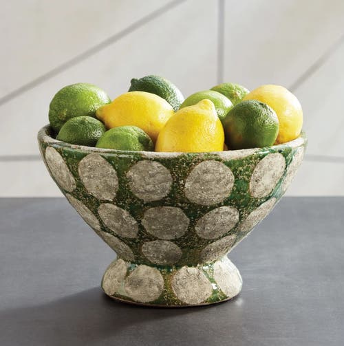 Napa Home & Garden Kiley Footed Bowl In Green