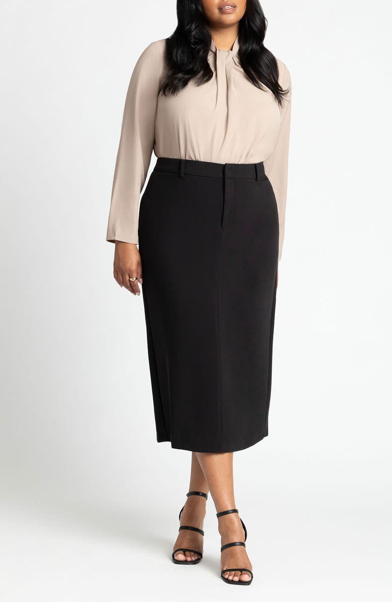 ELOQUII The 365 Midi Pencil Skirt, Alternate, color, 