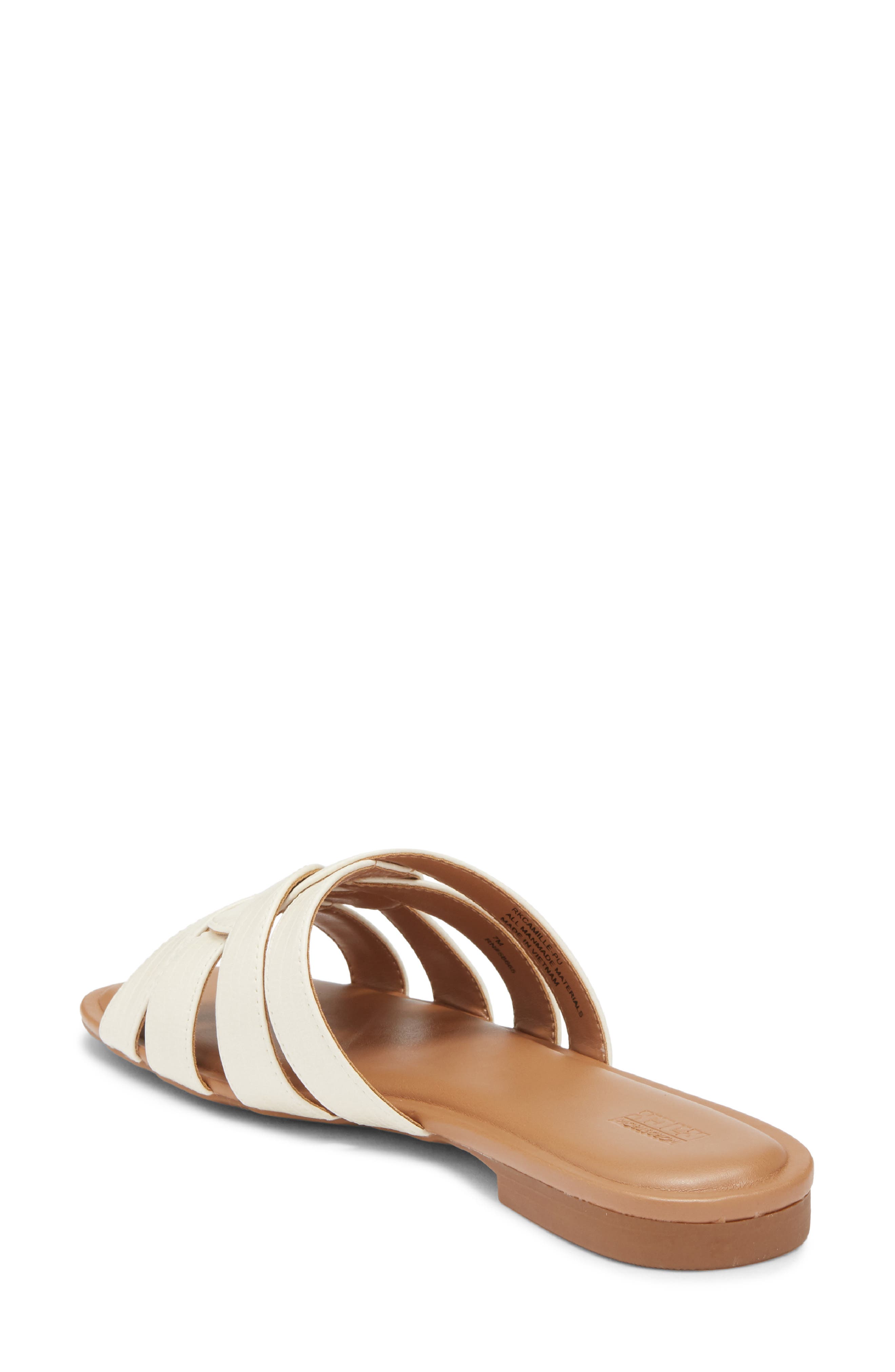 Camille Sandal, Alternate, color, BEIGE PEARLED