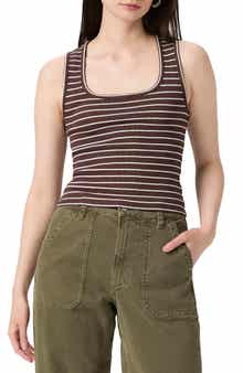 PAIGE Amanita Rib Tank