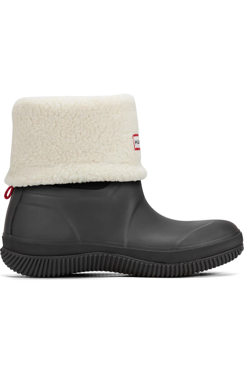 Hunter Thunor Indoor/Outdoor Insulated Roll Top Waterproof Snow Boot, Alternate, color, Black