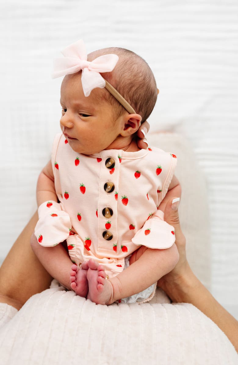 Lou Lou and Company Print Bubble Romper, Alternate, color, Junie