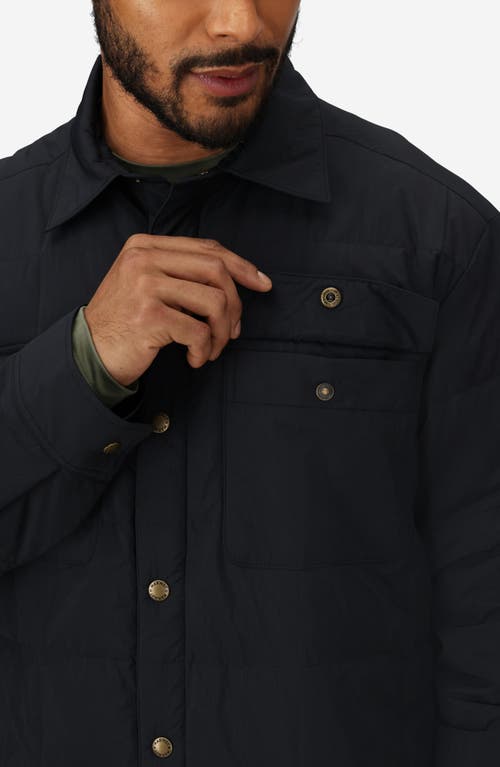 Marmot Ares 700 Fill Power Down Shacket In Black