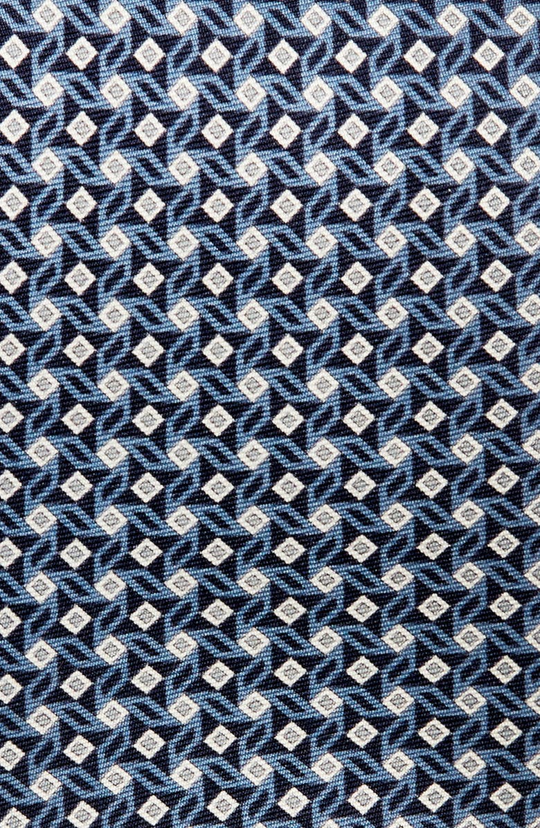 Canali Neat Silk Tie, Alternate, color,