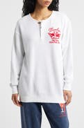 BOYS LIE Loverboy Graphic Waffle Henley