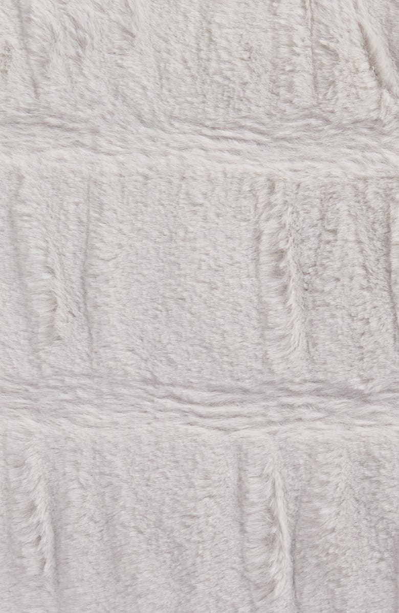 Nordstrom Pintuck Faux Fur Accent Pillow, Alternate, color,