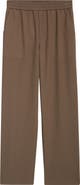 Golden Goose Journey Virgin Wool Blend Herringbone Wide Leg Pants