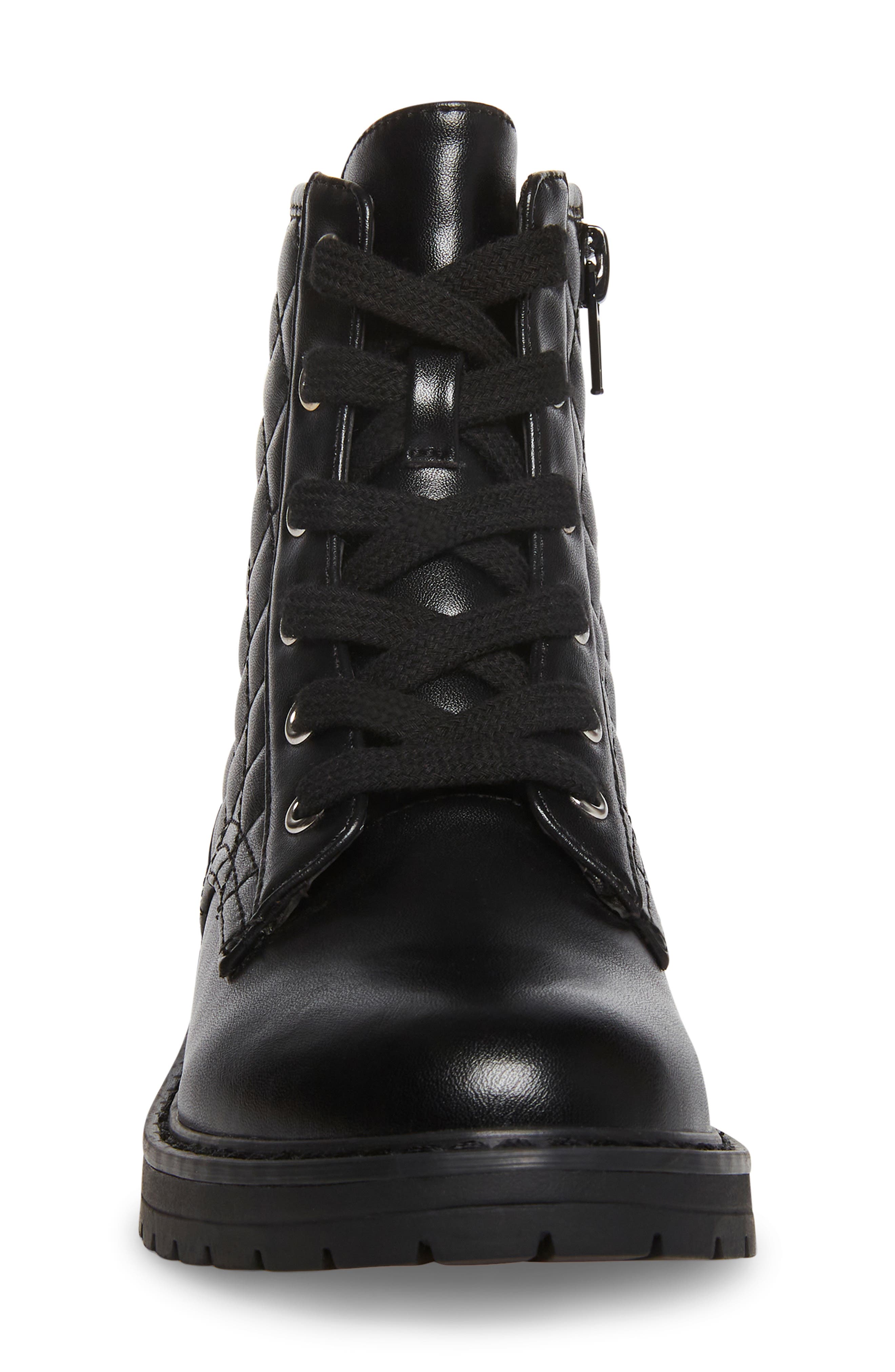 Bettyy Lace-Up Boot, Alternate, color, BLACK