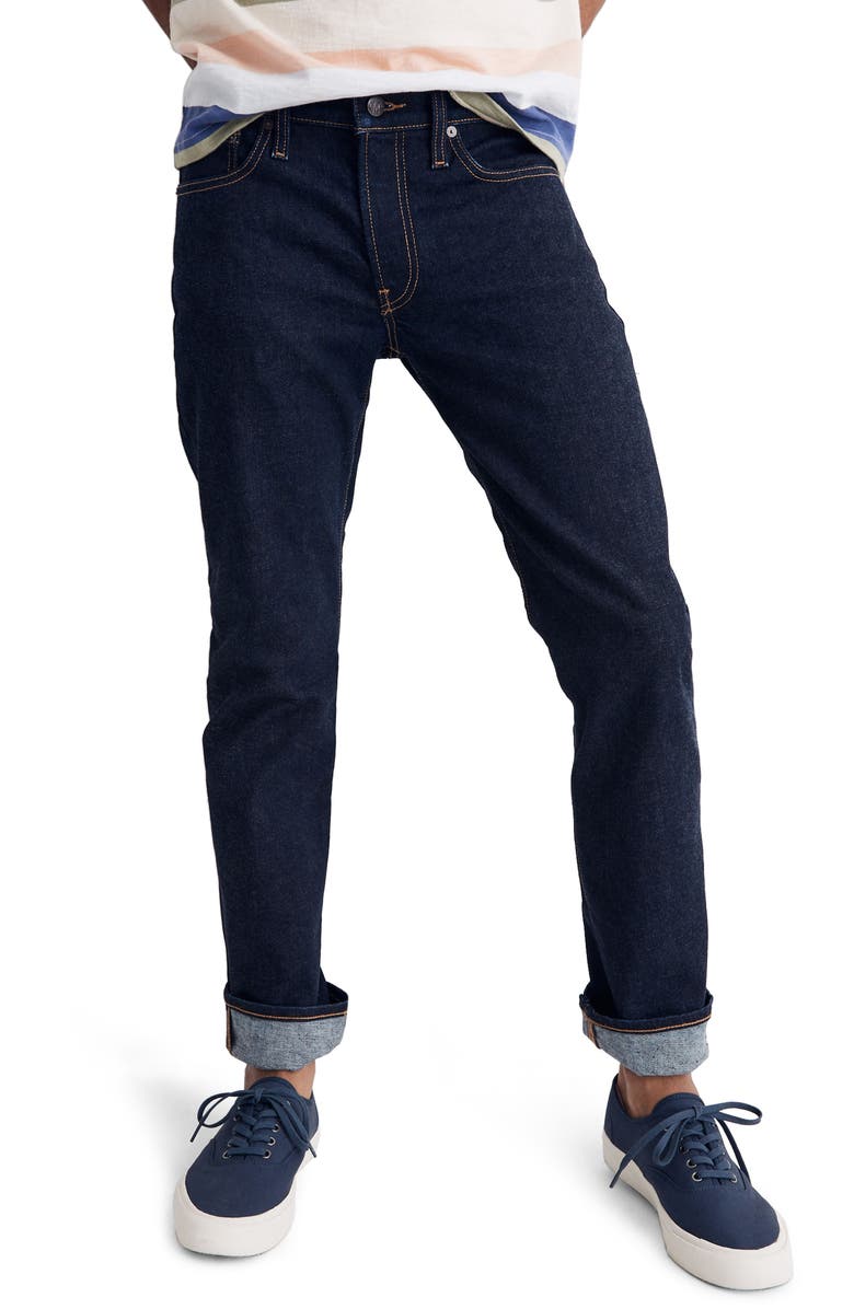 Madewell Straight Jeans, Main, color, 