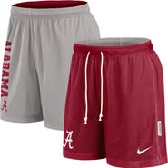 Nike Men's Nike Crimson/Gray Alabama Crimson Tide Courtside Standard Issue Dri-FIT Reversible Shorts