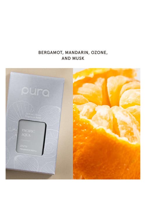 Pura 2-pack Diffuser Fragrance Refills In Pacific Aqua