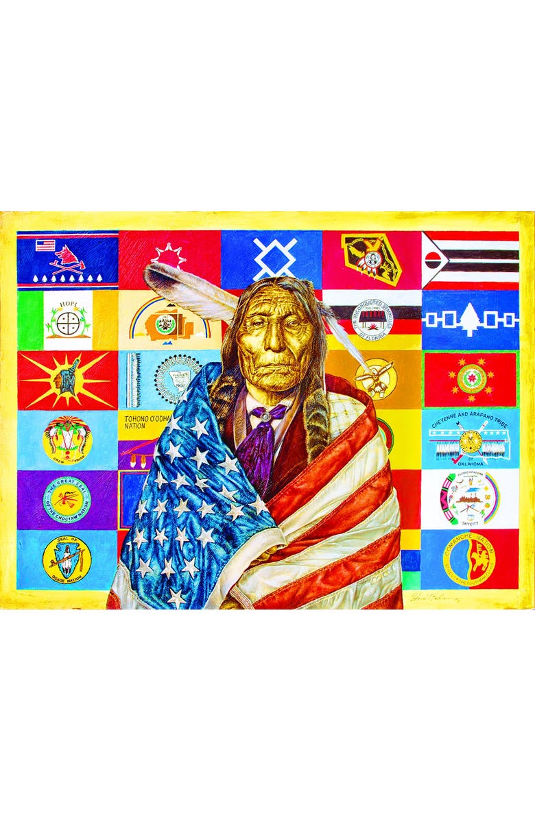 Sunsout Flags of Our fathers 1000 piece Jigsaw Puzzle for Adults, Alternate, color, Multicolor