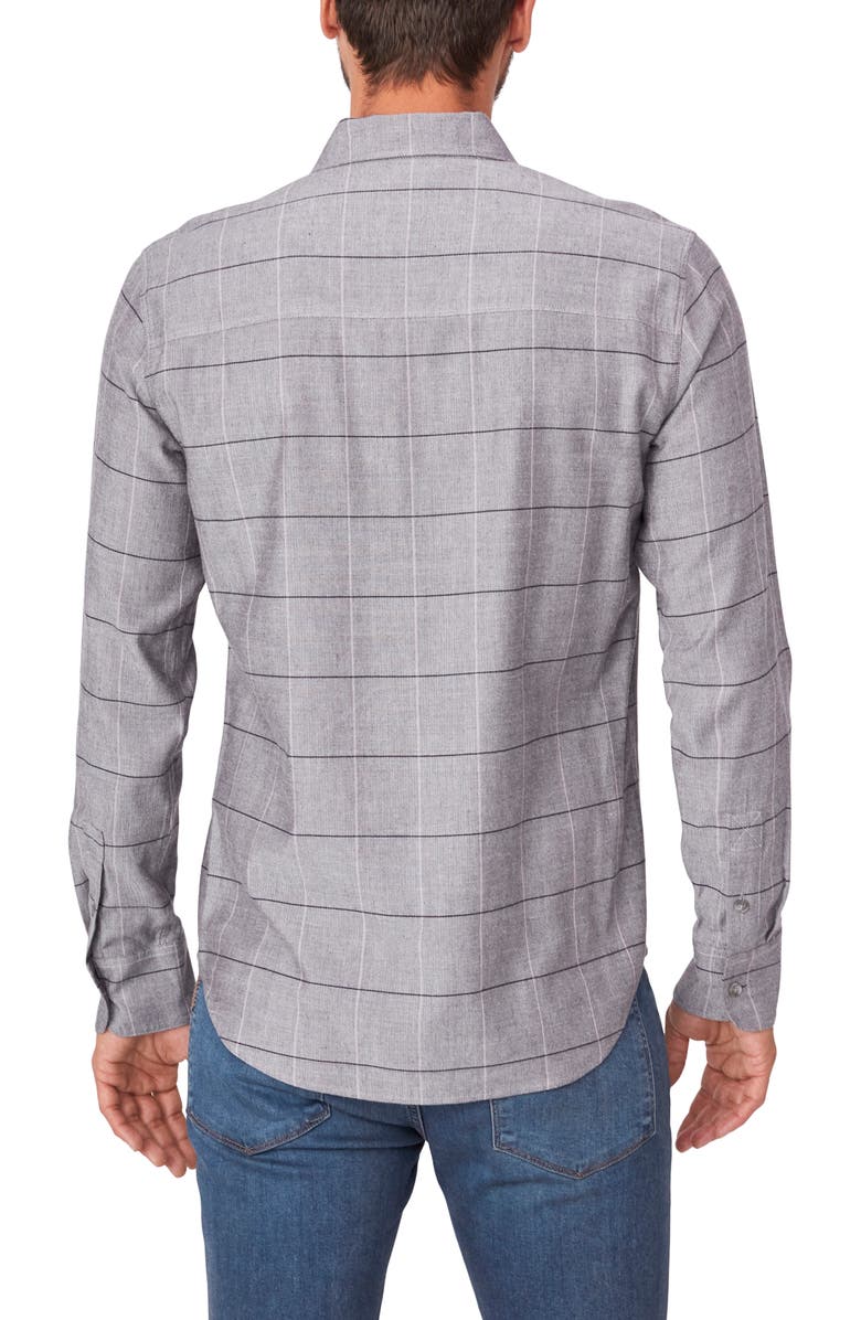 PAIGE Everett Slim Fit Check Button-Up Shirt, Alternate, color,