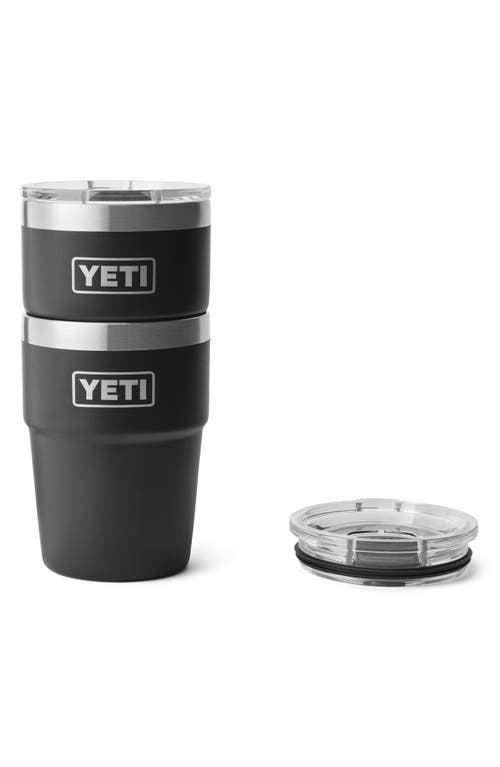 Yeti Ramber 16-ounce Stackable Cup In Black