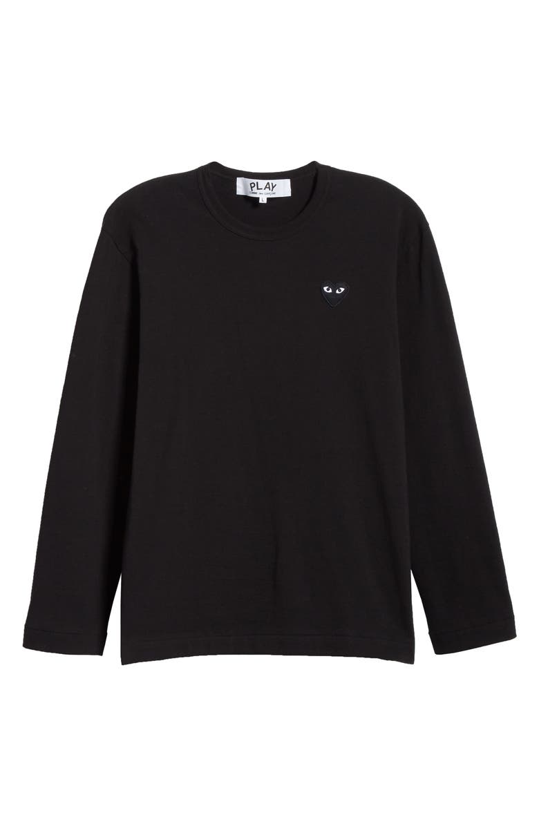 Comme des Garçons PLAY Black Heart T-Shirt, Alternate, color, 