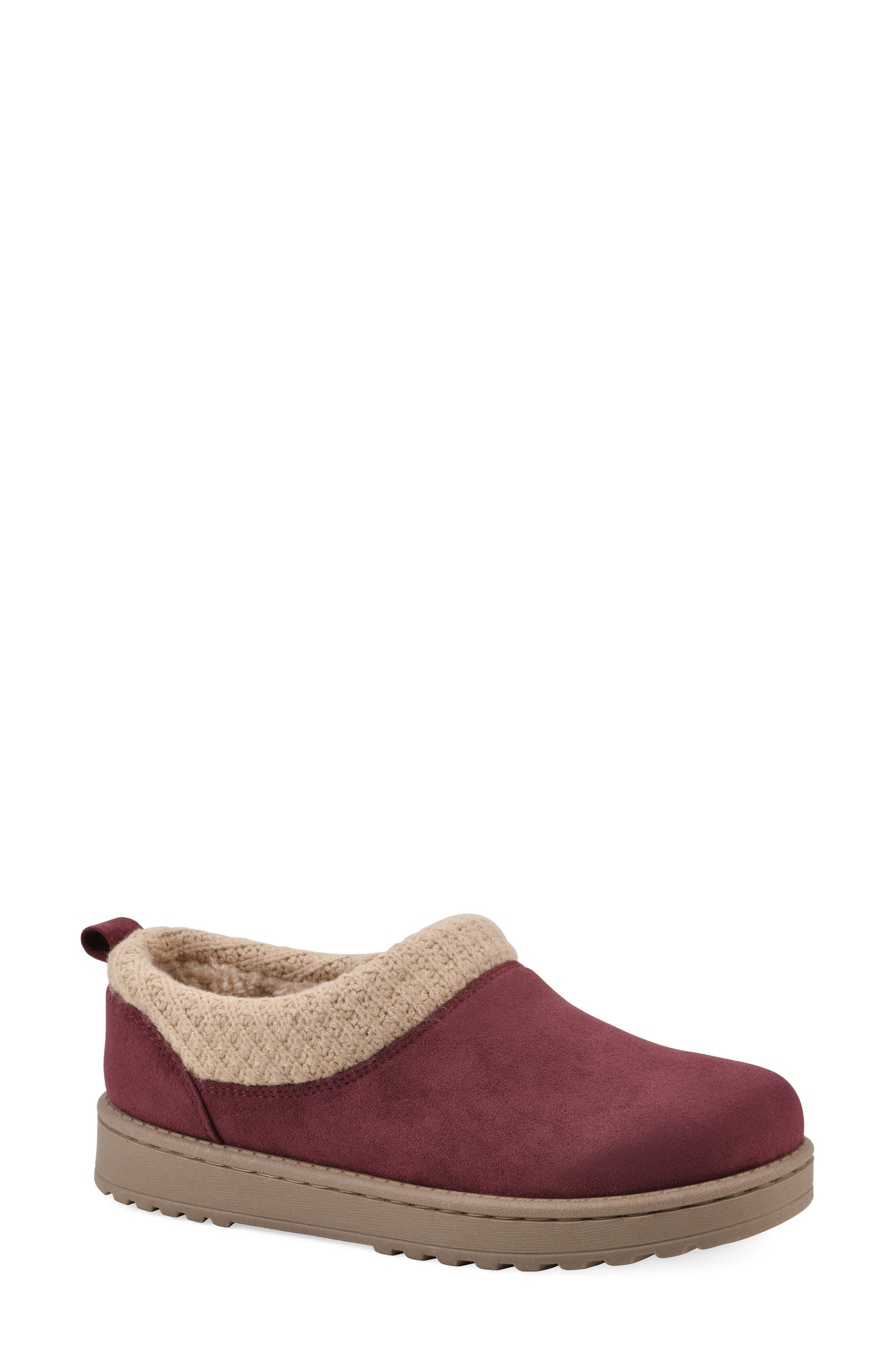 BURGUNDY/ FABRIC