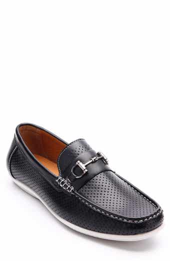 ASTON MARC Perforated Bit Loafer